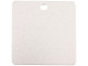32mm Square Aluminum Blank with Hole, 30-gauge (Each)