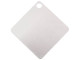34mm Diamond Aluminum Blank with Hole, 30-gauge (Each)