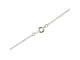 White Plated Fine Filed Cable Chain Necklace, 18" (12 Pieces)