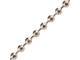 White Plated Steel Ball Chain, 3.2mm By The FOOT (foot)