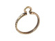 Antiqued Brass Plated Bezels for 12mm Rivolis, 1 Loop (Each)