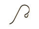 TierraCast Brass-Anodized Niobium French Hook Earring Wires (pair)
