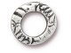 TierraCast Flora 1/2", 13mm, Ring Link,Antiqued Pewter Plated (Each)