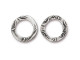 TierraCast Flora 5/8", 16mm, Ring Link,Antiqued Pewter Plated (Each)