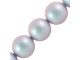PRESTIGE 5810 Round Pearl Beads, 10mm - Iridescent Light Blue (fifty)