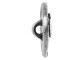 TierraCast Britannia Pewter Amor Round Button - Antiqued (Each)