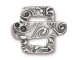 TierraCast Antiqued Pewter Plated Toggle Clasp, Jardin (Each)