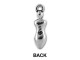 TierraCast Antiqued Silver Plated Spiral Goddess Charm (Each)