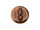 TierraCast Small Bird in Tree Button - Antiqued Copper Plated (Each)