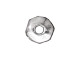 TierraCast 5mm Nugget Heishi Beads - Silver Plated (ten)