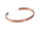Solid Copper Cuff Bracelet Finding, 1/4 x 7" (each)