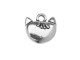 TierraCast Whiskers Charm - Antiqued Silver Plated (Each)