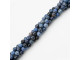Dumortierite Gemstone BeadsNamed after French paleontologist Eugene Dumortier, the semiprecious gemstone dumortierite is typically colored blue or violet. Beads cut from this borosilicate mineral are also known as blue quartz beads (and are sometimes spelled dumortirite beads).   The attractive, bright blue-to-indigo color and hardness of these semiprecious beads and donut pendants make them a great substitute for pricier gemstones. In fact, dumortierite beads are often is mistaken for lapis lazuli, which can cost up to three times more!Dumortierite beads are thought to enhance organizational abilities and self-discipline. They are also believed to release fear, bring courage into one's life, and boost creativity and expression. Choose from beads and dumortierite donuts for your jewelry applications.Please see the Related Products links below for similar items, and more information about this stone.