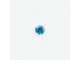 Cubic Zirconia Stone, 4mm Round, AAA - Sapphire (Each)