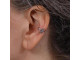 Sterling Silver Ear Cuff, with 2 Loops (Each)