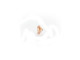 Cubic Zirconia Stone, 4mm Round, AAA - Topaz (Each)