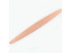ImpressArt Copper Bracelet Blank, Tapered, 6x5/8" (Each)