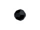 PRESTIGE 5000 Faceted Round Beads, 10mm - Jet (12 Pieces)