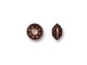 TierraCast Dotted 7mm Spacer Bead - Antiqued Copper Plated (Each)