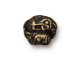 TierraCast Dragon Bead, 8mm - Antiqued Brass Plated (Each)