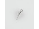 Sterling Silver Pendulum Dangle Charm, 10mm (Each)