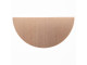 Copper Stamping Blank, Half-Circle, 1-7/16" (Each)