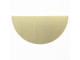 Brass Stamping Blank, Half-Circle, 1-7/16" (Each)