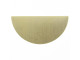 Brass Stamping Blank, Half-Circle, 1-1/4" (Each)
