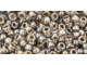 The uniform size and shape of Toho seed beads make them an excellent choice for beadwork.Toho seed beads are usually colorfast; however, galvanized and silver-lined  beads may fade over time. Protect them from bleach, excessive friction and direct sunlight to keep them looking like new. Seed Bead FactsWhat are seed beads? Popular, tiny glass beads commonly used for weaving and embellishment.How are they made? Glass is pulled or drawn using a hollow tube, and then   the glass is cut in small pieces. They are sometimes reheated to round   the ends.What's that funny little zero? That zero refers to   the number of aughts, which is a unit used to indicate the size of   small beads. The scale is inverted, so larger numbers of aughts   correspond to smaller beads (i.e. the bigger the number, the smaller   the bead). Size 8 would be 00000000, but since that takes up too much   room, it is abbreviated to 80.  See Related Products links (below) for similar items and additional jewelry-making supplies that are often used with this item.