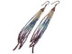 TOHO Glass Seed Bead, Size 11, 2.1mm, Gold-Lined Aqua (Tube)