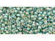 The uniform size and shape of Toho seed beads make them an excellent choice for beadwork and consistently-sized spacers.Toho seed beads are usually colorfast; however, galvanized and silver-lined  beads may fade over time. Protect them from bleach, excessive friction and direct sunlight to keep them looking like new. Seed Bead Facts What are seed beads? Popular, tiny glass beads commonly used for weaving and embellishment.How are they made? Glass is pulled or drawn using a hollow tube, and then    the glass is cut in small pieces. They are sometimes reheated to round    the ends.What's that funny little zero? That zero refers to    the number of aughts, which is a unit used to indicate the size of    small beads. The scale is inverted, so larger numbers of aughts    correspond to smaller beads (i.e. the bigger the number, the smaller    the bead). Size 11 would be 00000000000, but since that takes up too much    room, it is abbreviated to 110.  See Related Products links (below) for similar items and additional jewelry-making supplies that are often used with this item.