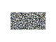 TOHO Glass Seed Bead, Size 11, 2.1mm, Gold-Lined Lt Montana Blue (Tube)