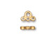 TierraCast Stitch-In Connector Link - Gold Plated (Each)