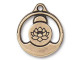 TierraCast Buddha Pendant - Antiqued Brass Plated (Each)