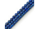 Crazy Lace Calcite 6mm Round Gemstone Beads, Blue (strand)