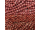 Crazy Lace Calcite 6mm Round Gemstone Beads, Red (strand)
