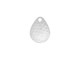Weave Got Maille Pearl & Silver Hammered Mermaid Scales, Large (fifty)
