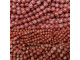 Crazy Lace Calcite 10mm Round Gemstone Beads, Red - #21-880-958