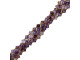 Cacoxenite 8mm Faceted Bicone Gemstone Bead (strand)