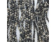 Orthoceras Fossil, Natural, 6mm Round Gemstone Beads (strand)