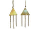 Antiqued Brass Plated Kidney Ear Wire, 25mm (72 pcs)