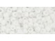 TOHO Glass Seed Bead, Size 8, 3mm, Opaque White (Tube)