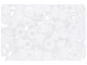 TOHO Glass Seed Bead, Size 6, Opaque-Frosted White (Tube)