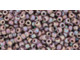 TOHO Glass Seed Bead, Size 11, 2.1mm, Opaque-Rainbow Lavender (Tube)