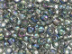 TOHO Glass Seed Bead, Size 3, Transparent-Rainbow Gray (Tube)
