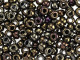 TOHO Glass Seed Bead, Size 3, Metallic Iris - Brown (Tube)