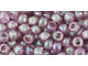 TOHO Glass Seed Bead, Size 6, Gold-Lustered Hydrangea (Tube)