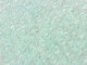 TOHO Glass Seed Bead, Size 6, Transparent-Rainbow Aqua Frost (Tube)