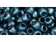 TOHO Glass Seed Bead, Size 6, Transparent-Lustered Teal (Tube)