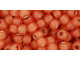 TOHO Glass Seed Bead, Size 6, Silver-Lined Milky Grapefruit (Tube)
